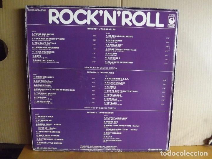 Discos de vinilo: THE BEATLES &not; JOHN LENNON ---- ROCK&acute;N&acute;ROLL - Foto 2