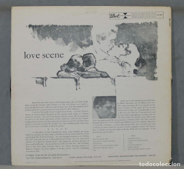 Discos de vinilo: LP. Elmer Bernstein. Love Scene - Foto 2