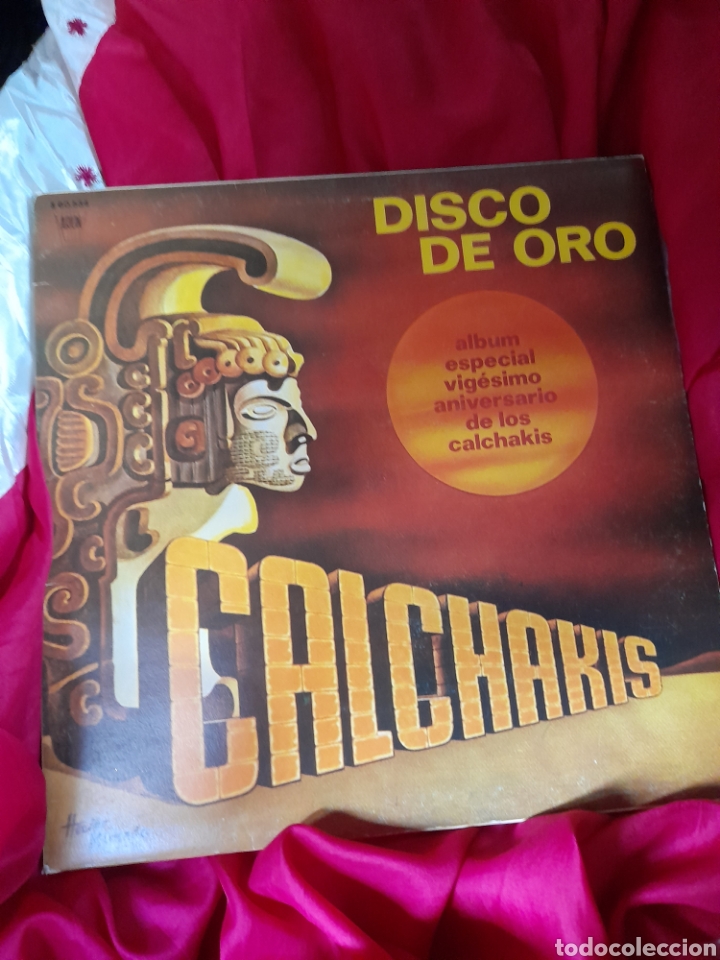 Discos de vinilo: Disco de oro de Los Calchakis - Foto 1