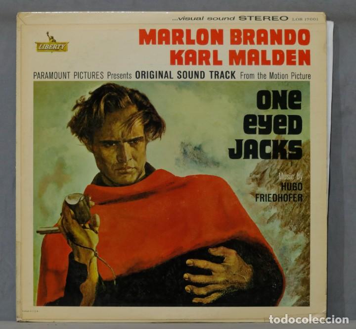 Discos de vinilo: LP. Hugo Friedhofer. One Eyed Jacks - Foto 1