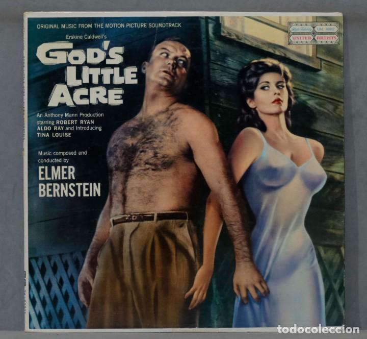 Discos de vinilo: LP. Elmer Bernstein. God&acute;s Little Acre - Foto 1
