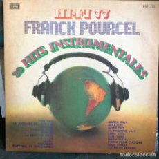 Discos de vinilo: LP DOBLE Y ARGENTINO DE FRANCK POURCEL Y SU GRAN ORQUESTA AÑO 1977. Lote 331660013