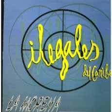 Discos de vinilo: ILEGALES DEL CARIBE - LA MORENA - MAXI SINGLE 1995 - SOLO PORTADA, SIN VINILO. Lote 331677688