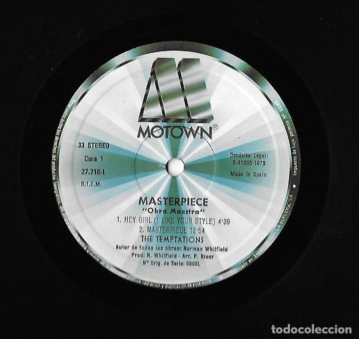 Discos de vinilo: TEMPTATIONS, THE: MASTERPIECE - Foto 3