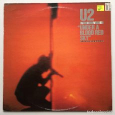 Discos de vinilo: U2 ‎– LIVE ”UNDER A BLOOD RED SKY” , SCANDINAVIA 1983 ISLAND RECORDS