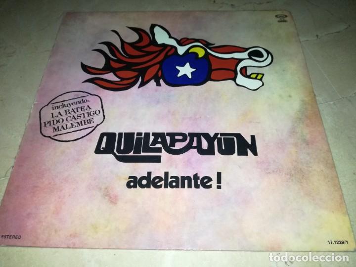 Disques de vinyle: QUILAPAYUN-ADELANTE-GATEFOLD-ORIGINAL A&Ntilde;O 1977