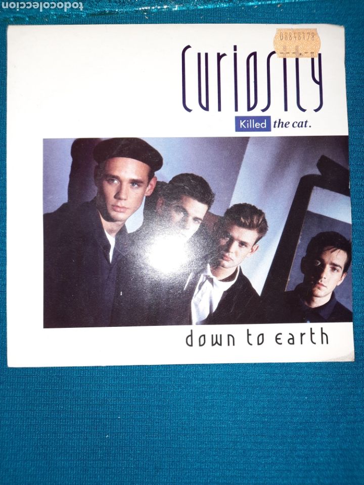 Discos de vinilo: SINGLE VINILO, Curiosity Killed the cat. down to earth - Foto 1