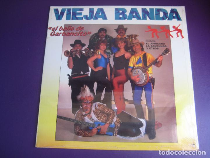 Disques de vinyle: BAILA CON LA VIEJA BANDA - EL BAILE DE GARBANCITO - LP FONOMUSIC 1985 - FIESTA PACHANGA LATINA