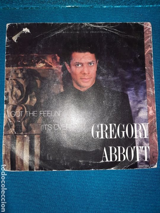 Discos de vinilo: SINGLE VINILO, GOT THE FEELIN (ITS OVER GREGORY ABBOTT - Foto 1