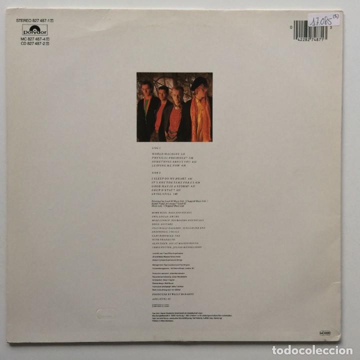 Discos de vinilo: Level 42 &lrm;&ndash; World Machine , Germany 1985 Polydor - Foto 2