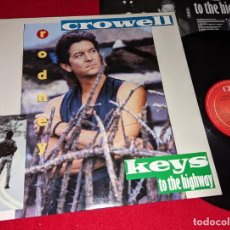 Disques de vinyle: RODNEY CROWELL KEYS TO THE HIGHWAY LP 1989 CBS HOLLAND HOLANDA EX. Lote 331812923