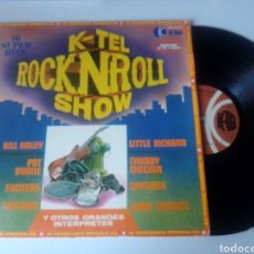 Discos de vinilo: K-TEL ROCK N ROLL SHOW LP 1977 LITTLE RICHARD CHUBBY CHECKER CRYSTALS BILL HALEY PAT BOONE. Lote 331814578