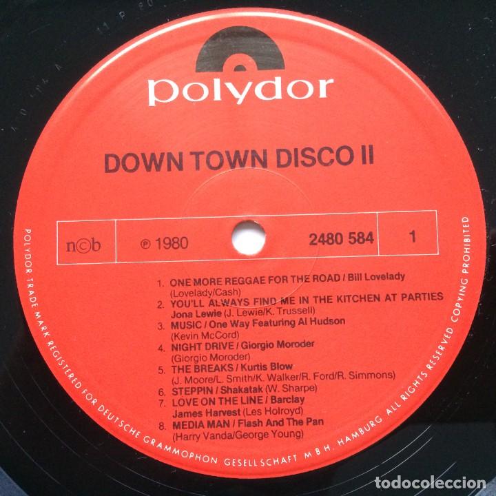 Discos de vinilo: Various &ndash; Down Town Disco Vol. 2 , Sweden 1980 Polydor - Foto 3