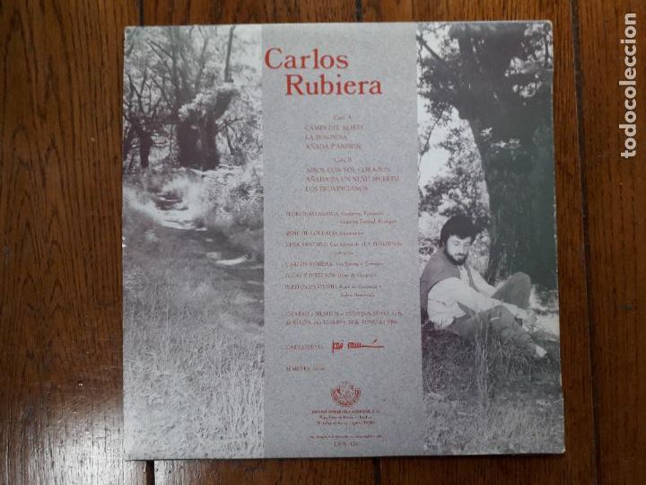 Discos de vinilo: Carlos Rubiera - camin del norte - Foto 2