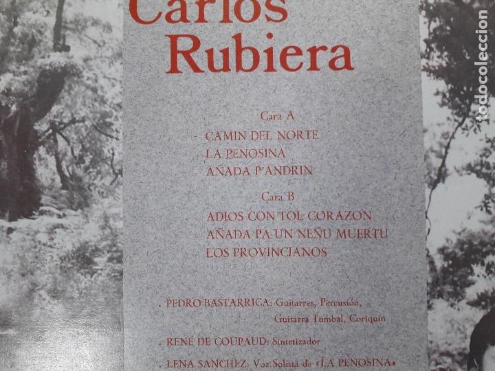 Discos de vinilo: Carlos Rubiera - camin del norte - Foto 3