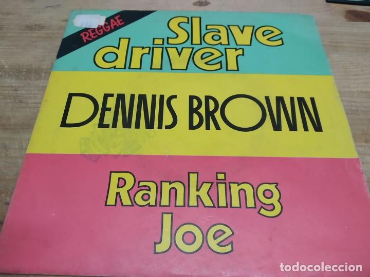 Discos de vinilo: Dennis Brown - Slave Driver / Ranking Joe (7&rdquo;, Single) - Foto 1