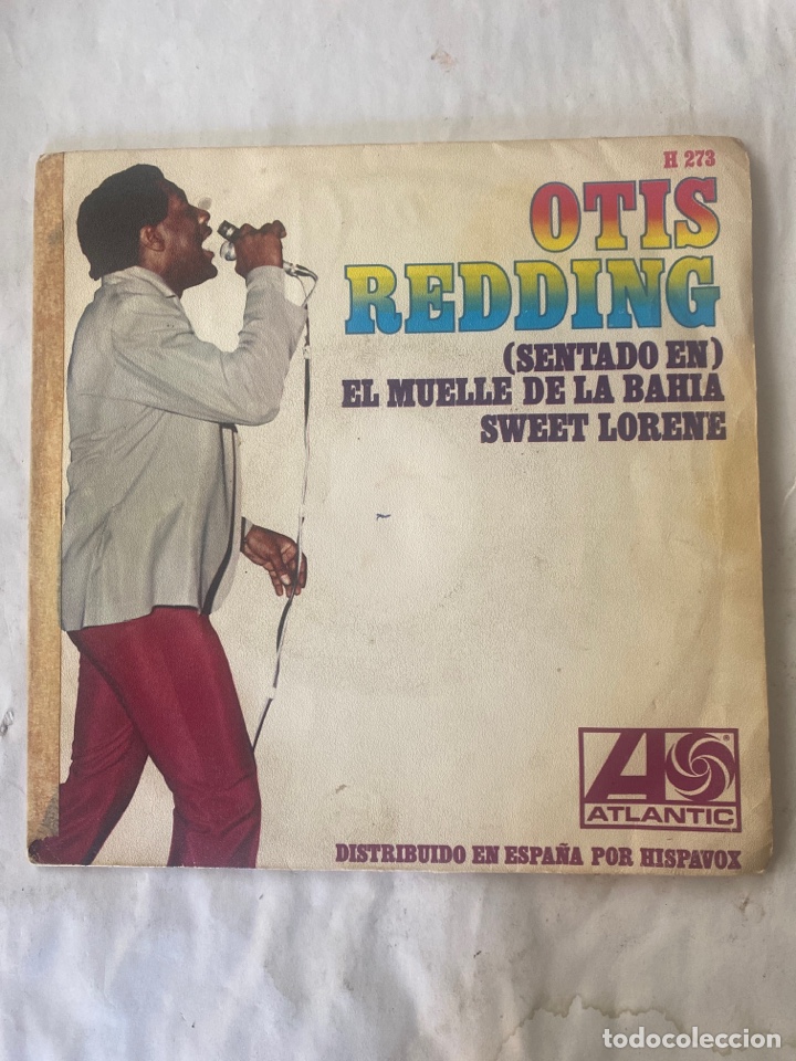 Discos de vinilo: OTIS REDDING-SENTADO EN EL MUELLE DE LA BAHIA-1967 - Foto 1