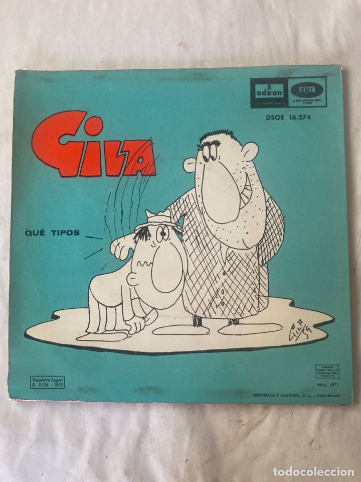 Discos de vinilo: GILA-EL PATOSO-1959 - Foto 2