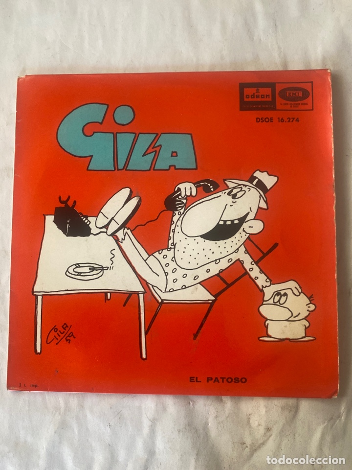 Vinyl-Schallplatten: GILA-EL PATOSO-1959