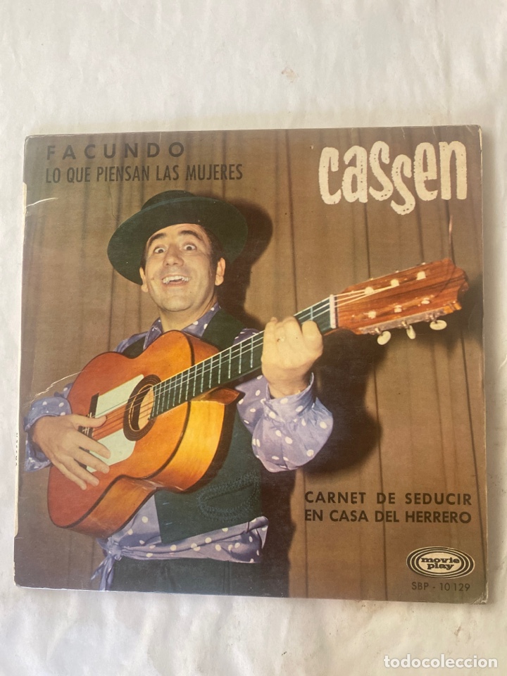 Discos de vinilo: CASSEN-FACUNDO+3-1968 - Foto 1