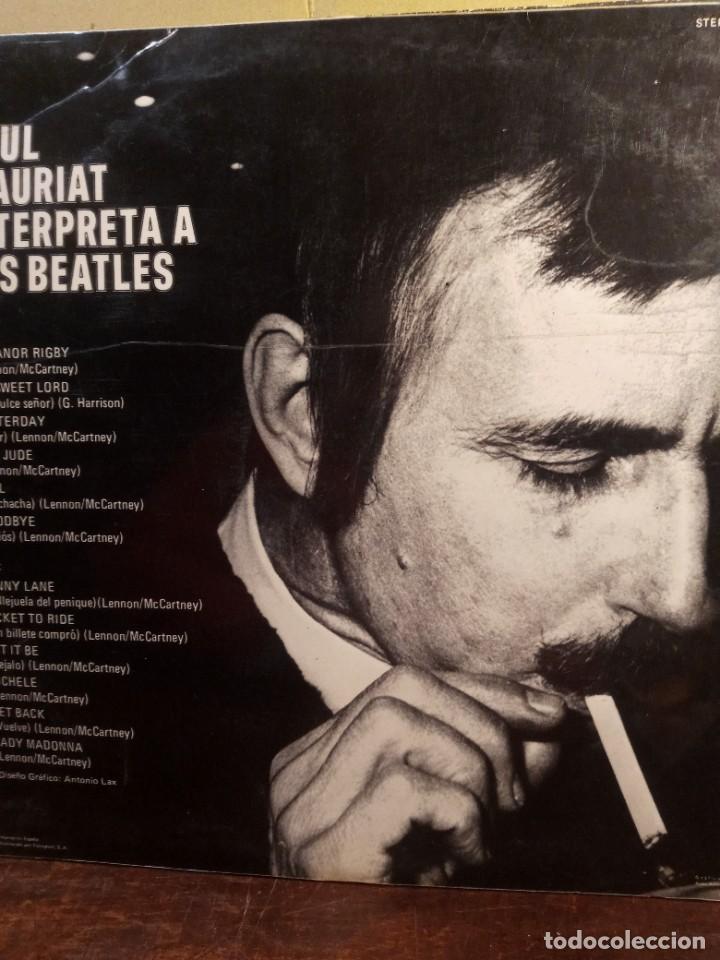 Discos de vinilo: PAUL MAURIAT - THE BEATLES. - Foto 3