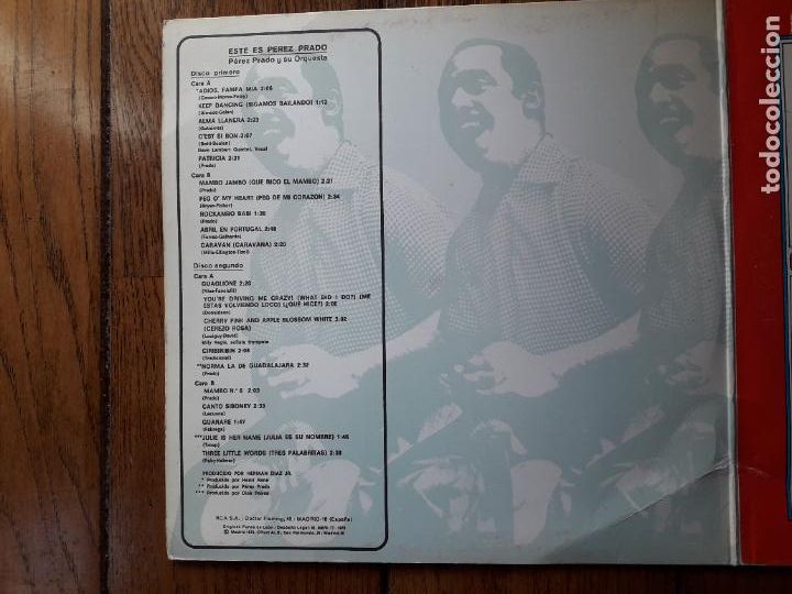 Discos de vinilo: Perez Prado - este es Perez Prado - Foto 2