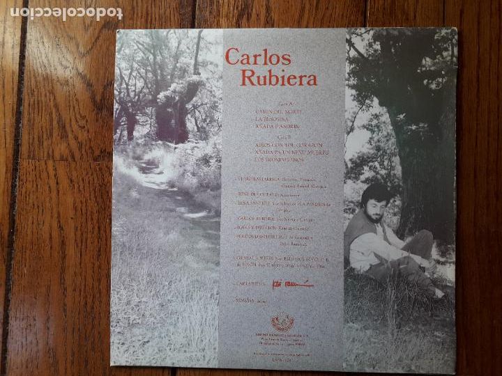 Discos de vinilo: Carlos Rubiera - camin del norte - Foto 2