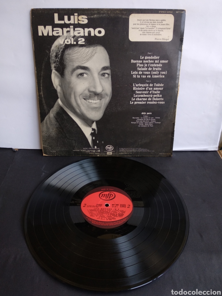 Discos de vinilo: *LUIS MARIANO. VOL. 2. ITALY. MFP. 1972 - Foto 2