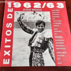 Discos de vinilo: EXITOS DE 1962 / 63 - ARTISTAS ORIGINALES - LP - 1989. Lote 331903503