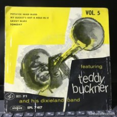 Discos de vinilo: TEDDY BUCKNER EP VOL 5 EDIC FRANCIA DISCO MUY BIEN CONSERVADO. Lote 331927388