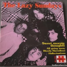 Discos de vinilo: LAZY SUNDAYS EP SPAIN 1995 - SWEET MORNING THOUGHTS MOD PSYCH GARAGE EP DE GIRONA. Lote 331956948