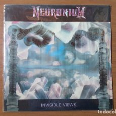 Discos de vinilo: INVISIBLE VIEWS. NEURONIUM. LP. 1983. EDIGSA 01L0578. ESPAÑA - FIRMADO POR MICHEL HUYGEN. Lote 331970753