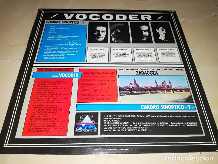 Discos de vinilo: VOCODER-&iquest;QUE SUCEDE AHORA? - Foto 2
