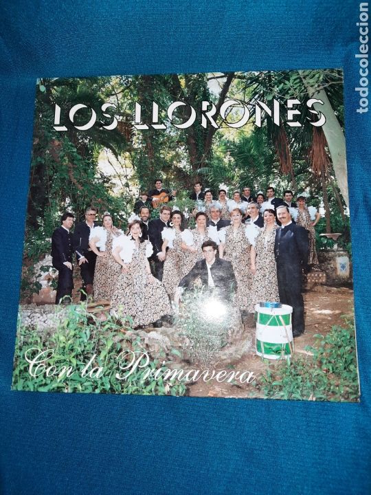 Discos de vinilo: LP LOS LLORONES, CON LA PRIMAVERA - Foto 1