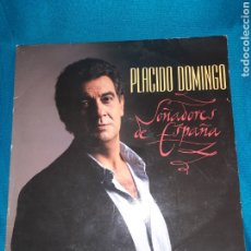 Discos de vinilo: LP PLACIDO DOMINGO, SOÑADORES DE ESPAÑA. Lote 332102133