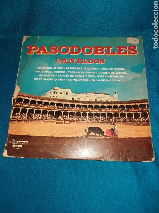 Discos de vinilo: LP PASODOBLES CANTADOS - Foto 1