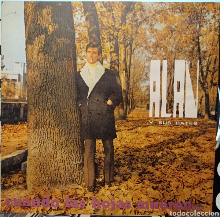 Disques de vinyle: ALAN Y SUS BATES - CUANDO LAS HOJAS MUEREN... LP 1968