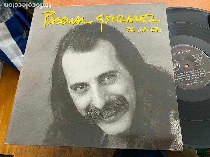 Discos de vinilo: PASCUAL GONZALEZ (EA LA EA) LP ESPA&Ntilde;A 1992 (B-53) - Foto 1