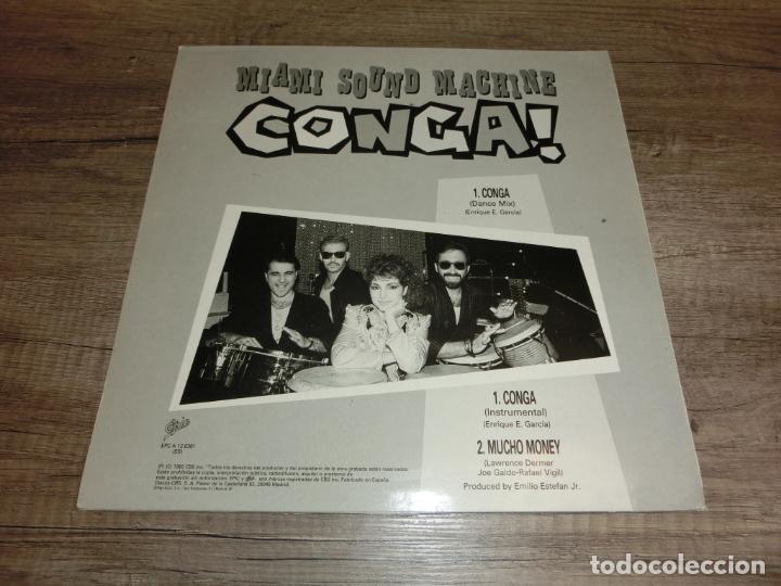 Discos de vinilo: Miami Sound Machine &lrm;&ndash; Conga! (Dance Mix) - Foto 2