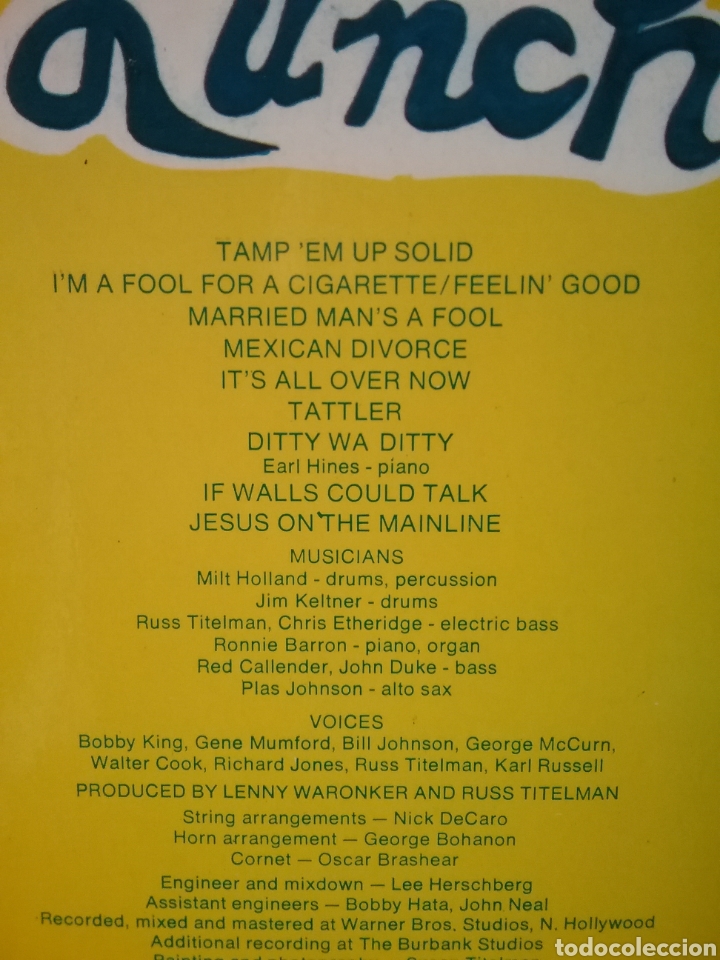 Discos de vinilo: RY COODER 1974 Warner Bros .Copia Spain - Foto 3