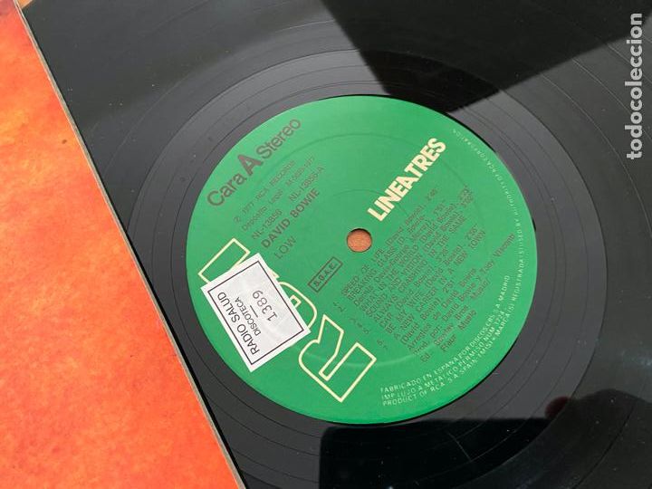 Discos de vinilo: DAVID BOWIE (LOW) LP ESPA&Ntilde;A 1983 (B-52) - Foto 2