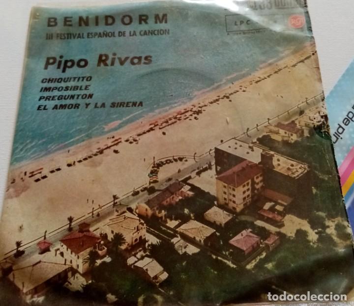 Dischi in vinile: PIPO RIVAS-CHIQUITITO+3-RCA LPC 3124-PED MIN 10 EUROS