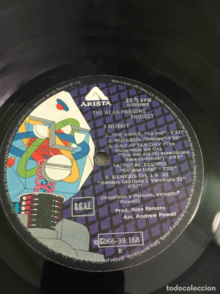 Discos de vinilo: The Alan Parsons Project &lrm;&ndash; I Robot - Foto 4