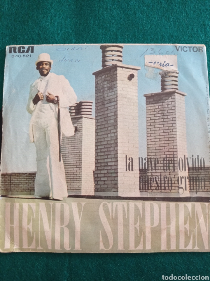Discos de vinilo: Disco vinilo singles , Henry Stephen , 1970 - Foto 2