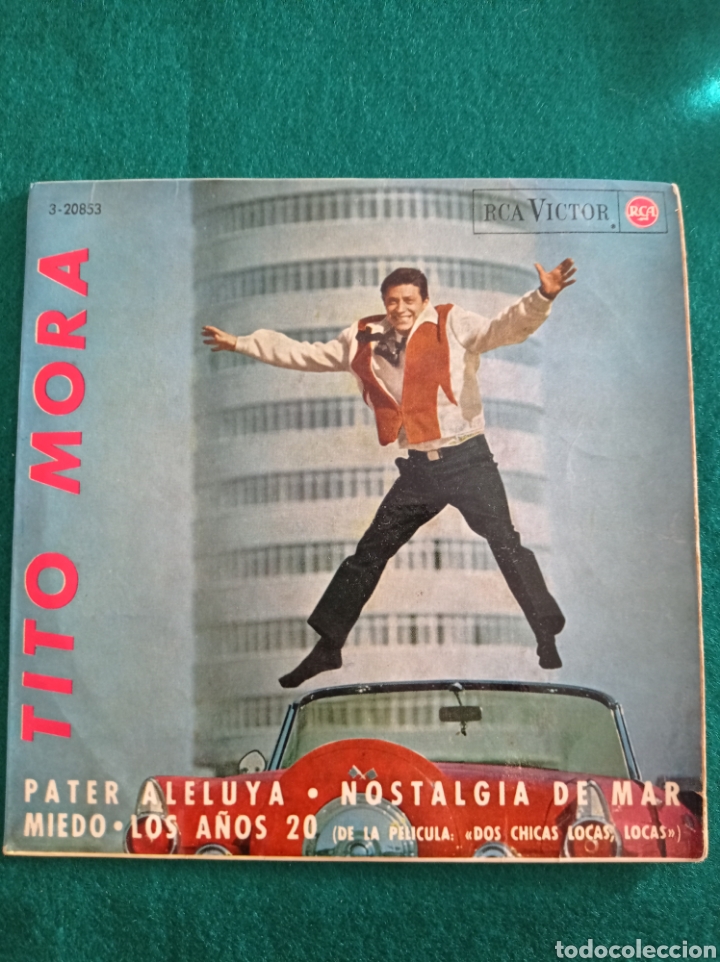 Discos de vinilo: DISCO VINILO SINGLES , TITO MORA , 1964 - Foto 1