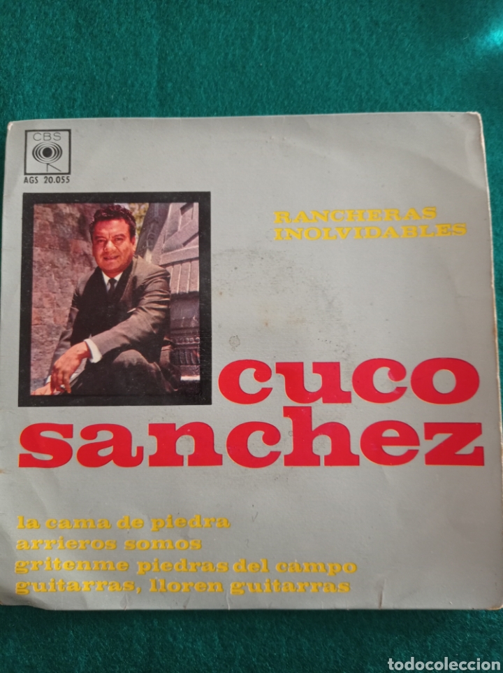 Discos de vinilo: DISCO VINILO SINGLES , CUCO SANCHEZ , RANCHERAS - Foto 1