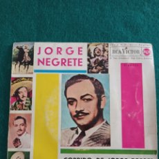 Discos de vinilo: DISCO VINILO SINGLES , JORGE NEGRETE. Lote 332187398