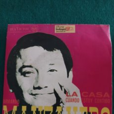 Discos de vinilo: DISCO VINILO SINGLES , ARMANDO MANZANERO , LA CASA Y CUANDO ESTOY CONTIGO , 1969