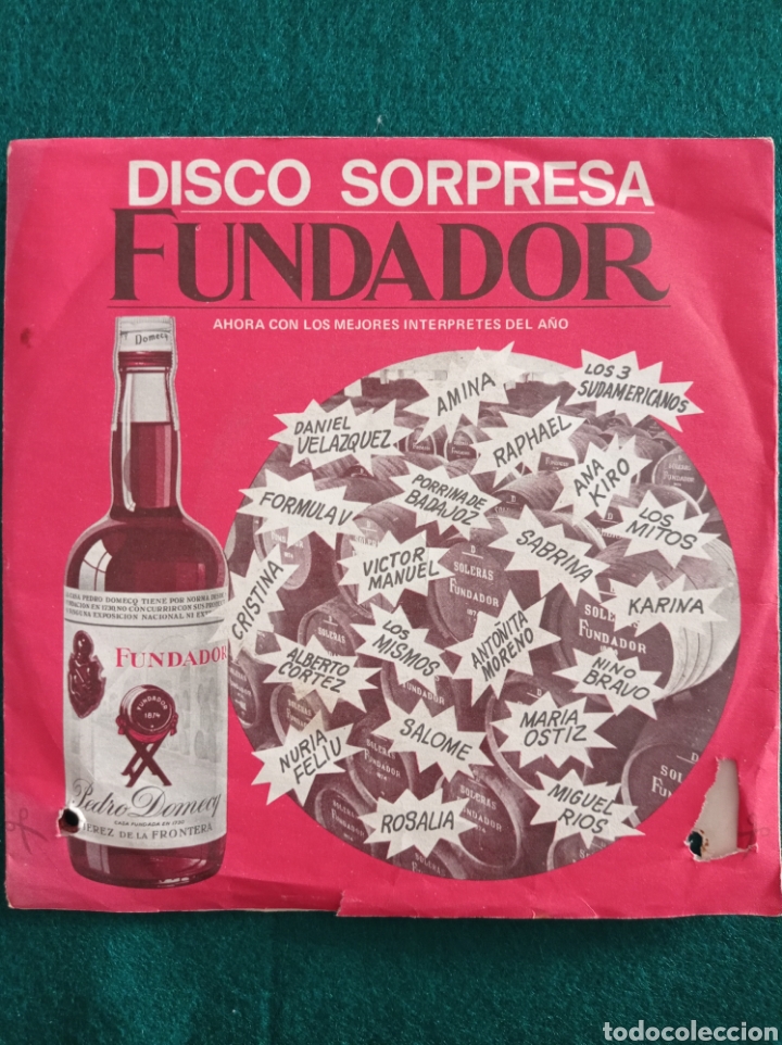 Discos de vinilo: DISCO VINILO SINGLES , CRISTINA , 1970 - Foto 1