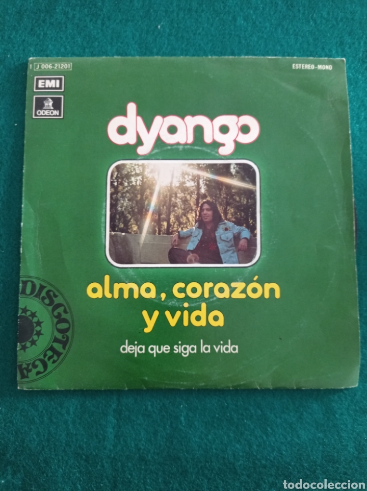 Discos de vinilo: DISCO VINILO SINGLES , DYANGO , ALMA CORAZON Y VIDA , 1975 - Foto 1